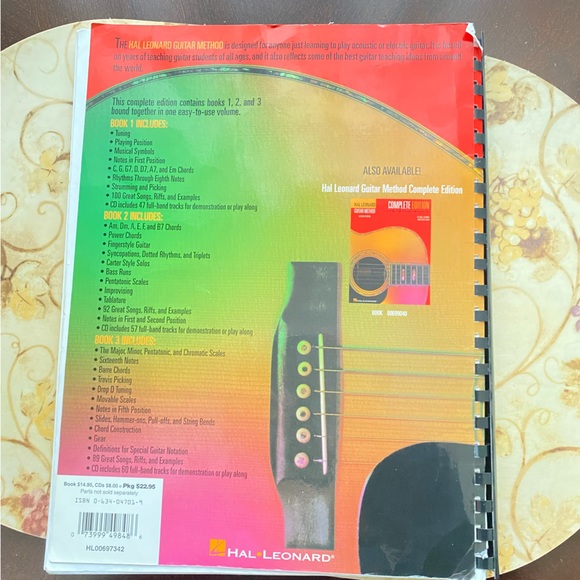 Guitar Music Book - Guitar Method complete edition Hal-Leonard - Picture 7 of 8